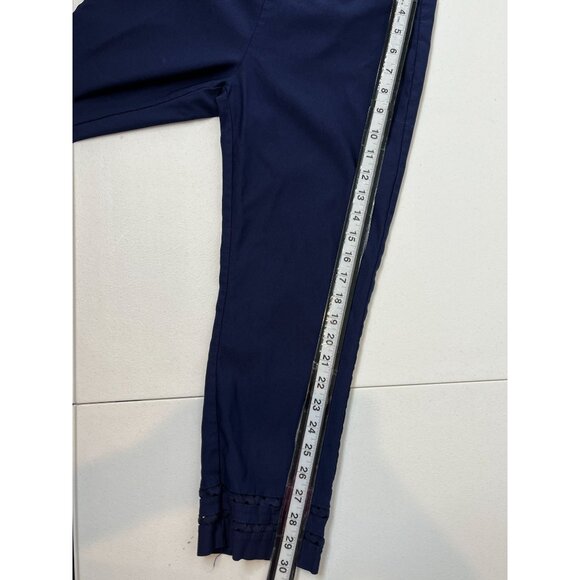 Crown & Ivy Leggings 8P Navy Cropped Activewear Pants Yoga Gym Workout - Picture 9 of 9